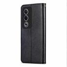 For OPPO A3 Pro 5G Global AZNS Sheepskin Texture Flip Leather Phone Case(Black) - 3