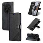 For OPPO Find X8 AZNS Sheepskin Texture Flip Leather Phone Case(Black) - 1