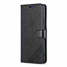 For OPPO Find X8 AZNS Sheepskin Texture Flip Leather Phone Case(Black) - 2