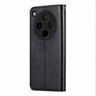 For OPPO Find X8 AZNS Sheepskin Texture Flip Leather Phone Case(Black) - 3