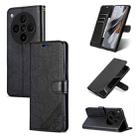 For OPPO Find X8 Pro AZNS Sheepskin Texture Flip Leather Phone Case(Black) - 1