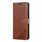 For OPPO A5 Pro AZNS Sheepskin Texture Flip Leather Phone Case(Brown) - 2