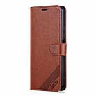 For OPPO A5 Energy / A5 Pro 5G Global AZNS Sheepskin Texture Flip Leather Phone Case(Brown) - 2