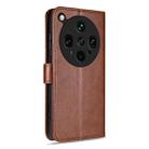 For OPPO Find X8 Ultra AZNS Sheepskin Texture Flip Leather Phone Case(Brown) - 3