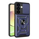 For Samsung Galaxy S24 5G Sliding Camera Cover Design TPU+PC Phone Case(Blue) - 1