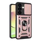 For Samsung Galaxy S24+ 5G Sliding Camera Cover Design TPU+PC Phone Case(Rose Gold) - 1