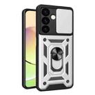For Samsung Galaxy S24+ 5G Sliding Camera Cover Design TPU+PC Phone Case(Silver) - 1