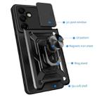 For Samsung Galaxy S24 FE 5G Sliding Camera Cover Design TPU+PC Phone Case(Black) - 3