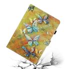 For iPad Air Colored Drawing Stitching Horizontal Flip Leather Case with Holder & Card Slots & Sleep / Wake-up Function & Anti-skid strip(Butterfly) - 7