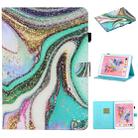 For iPad Air 2 Colored Drawing Stitching Horizontal Flip Leather Case with Holder & Card Slots & Sleep / Wake-up Function & Anti-skid strip(Colored Sand) - 1
