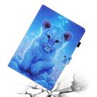 For iPad Air 2 Colored Drawing Stitching Horizontal Flip Leather Case with Holder & Card Slots & Sleep / Wake-up Function & Anti-skid strip(Little Tiger) - 7