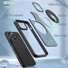 For iPhone 13 Pro Rotating Ring Magnetic Holder Phone Case(Black) - 4