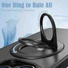 For iPhone 13 Pro Rotating Ring Magnetic Holder Phone Case(Black) - 7