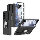 For Samsung Galaxy Z Fold5 GKK Integrated Folding Armored Shell PC Phone Case(Black) - 1