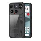 For Nothing Phone 3 DUX DUCIS Aimo Series TPU + PC Frosted Feel Phone Case(Black) - 1