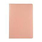 For Samsung Galaxy Tab S10 FE+ Litchi Texture 360 Degrees Rotation Holder Leather Tablet Case(Rose Gold) - 2