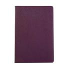 For Samsung Galaxy Tab S10 FE+ Litchi Texture 360 Degrees Rotation Holder Leather Tablet Case(Purple) - 2
