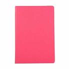 For Samsung Galaxy Tab S10 FE+ Litchi Texture 360 Degrees Rotation Holder Leather Tablet Case(Rose Red) - 2