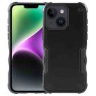 For iPhone 15 Plus Non-slip Shockproof Armor Phone Case(Black) - 1