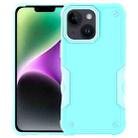 For iPhone 15 Plus Non-slip Shockproof Armor Phone Case(Mint Green) - 1