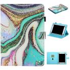 For 7 inch Universal Tablet Colored Drawing Stitching Horizontal Flip Leather Case with Holder & Card Slots & Anti-skid strip(Colored Sand) - 1