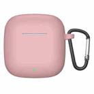 For Huawei Freebuds SE 2 Shockproof Silicone Earphone Protective Case with Hook(Pink) - 1