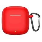 For Huawei Freebuds SE 2 Shockproof Silicone Earphone Protective Case with Hook(Red) - 1
