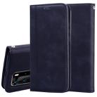 For Huawei P40 Pro Frosted Business Magnetic Horizontal Flip PU Leather Case with Holder & Card Slot & Lanyard(Black) - 1