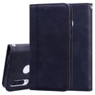 For Huawei P30 Lite Frosted Business Magnetic Horizontal Flip PU Leather Case with Holder & Card Slot & Lanyard(Black) - 1