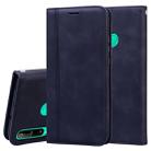 For Huawei P40 Lite E / Y7P Frosted Business Magnetic Horizontal Flip PU Leather Case with Holder & Card Slot & Lanyard(Black) - 1