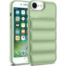 For iPhone 7 / 8 / SE 2022 Eiderdown Airbag Shockproof Phone Case(Army Green) - 1