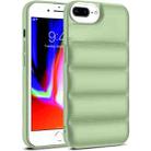 For iPhone 7 Plus / 8 Plus Eiderdown Airbag Shockproof Phone Case(Army Green) - 1