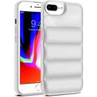 For iPhone 7 Plus / 8 Plus Eiderdown Airbag Shockproof Phone Case(White) - 1