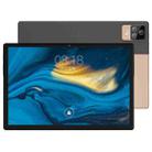 BDF P70 4G LTE Tablet PC 10.1 inch, 8GB+128GB, Android 11 MTK6755 Octa Core, Support Dual SIM, EU Plug(Gold) - 1