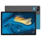 BDF P70 4G LTE Tablet PC 10.1 inch, 8GB+128GB, Android 11 MTK6755 Octa Core with Leather Case, Support Dual SIM, EU Plug(Blue) - 1