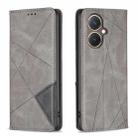 For vivo Y27 4G Prismatic Invisible Magnetic Leather Phone Case(Grey) - 1