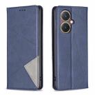 For vivo Y27 4G Prismatic Invisible Magnetic Leather Phone Case(Blue) - 1
