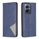 For vivo Y78 5G Prismatic Invisible Magnetic Leather Phone Case(Blue) - 1