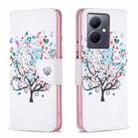 For vivo Y78 5G Colored Drawing Pattern Leather Phone Case(Tree) - 1