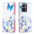 For vivo Y78 5G Colored Drawing Pattern Leather Phone Case(Butterfly Love) - 1