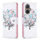 For vivo Y27 4G Colored Drawing Pattern Leather Phone Case(Tree) - 1