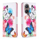 For vivo Y27 4G Colored Drawing Pattern Leather Phone Case(Butterflies) - 1
