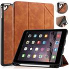 For iPad 9.7 inch DG.MING See Series Horizontal Flip Leather Case with Holder & Pen Holder(Brown) - 1