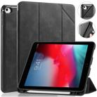 For iPad Mini 5 / 4 DG.MING See Series Horizontal Flip Leather Case with Holder & Pen Holder(Black) - 1
