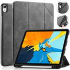 For iPad Pro 11 inch (2018) DG.MING See Series Horizontal Flip Leather Case with Holder & Pen Holder(Grey) - 1