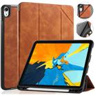 For iPad Pro 11 inch (2018) DG.MING See Series Horizontal Flip Leather Case with Holder & Pen Holder(Brown) - 1