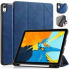 For iPad Pro 11 inch (2018) DG.MING See Series Horizontal Flip Leather Case with Holder & Pen Holder(Blue) - 1