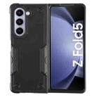 For Samsung Galaxy Z Fold5 Non-slip Shockproof Armor Phone Case(Black) - 1