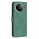 For vivo Y39 5G Magnetic Buckle Rhombus Texture Leather Phone Case(Green) - 3