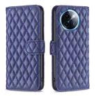 For vivo Y200i 5G / Y38 5G Diamond Lattice Wallet Flip Leather Phone Case(Blue) - 1